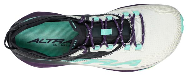 Chaussures de Trail Running Altra Mont Blanc Blanc Noir Vert