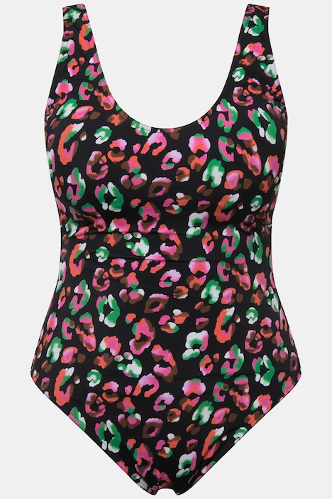 Badeanzug, Softcups, Color-Leo
