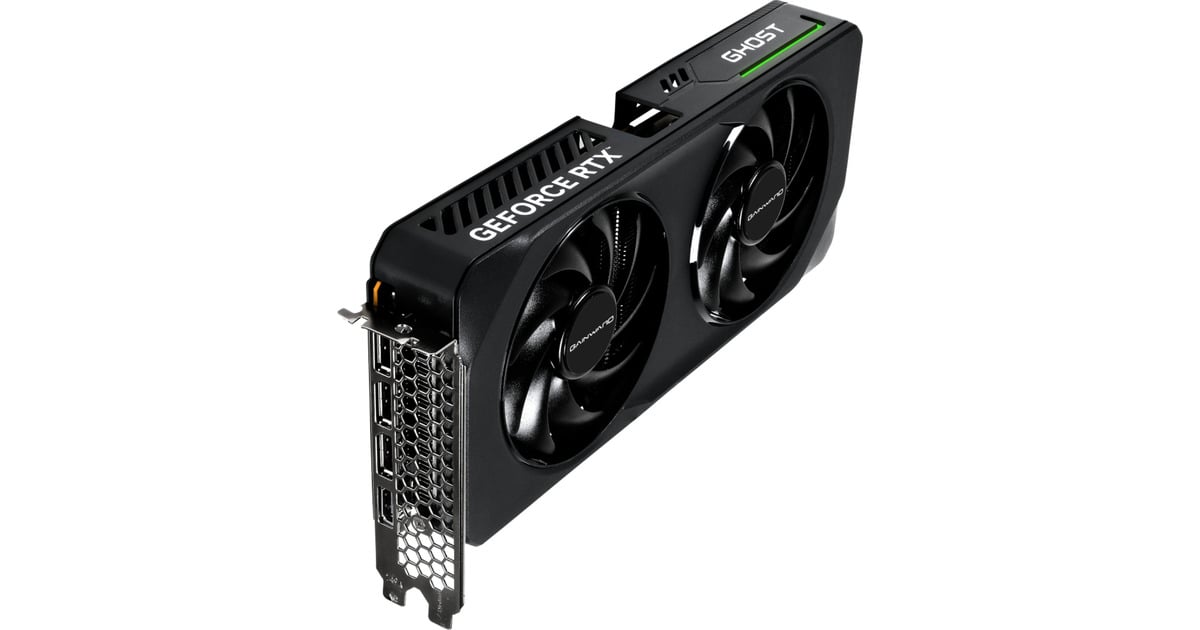 GainwardGeForce RTX 5050 Ghost 8GB grafische kaart  (DLSS 4, 3x DisplayPort, 1x HDMI 2.1)