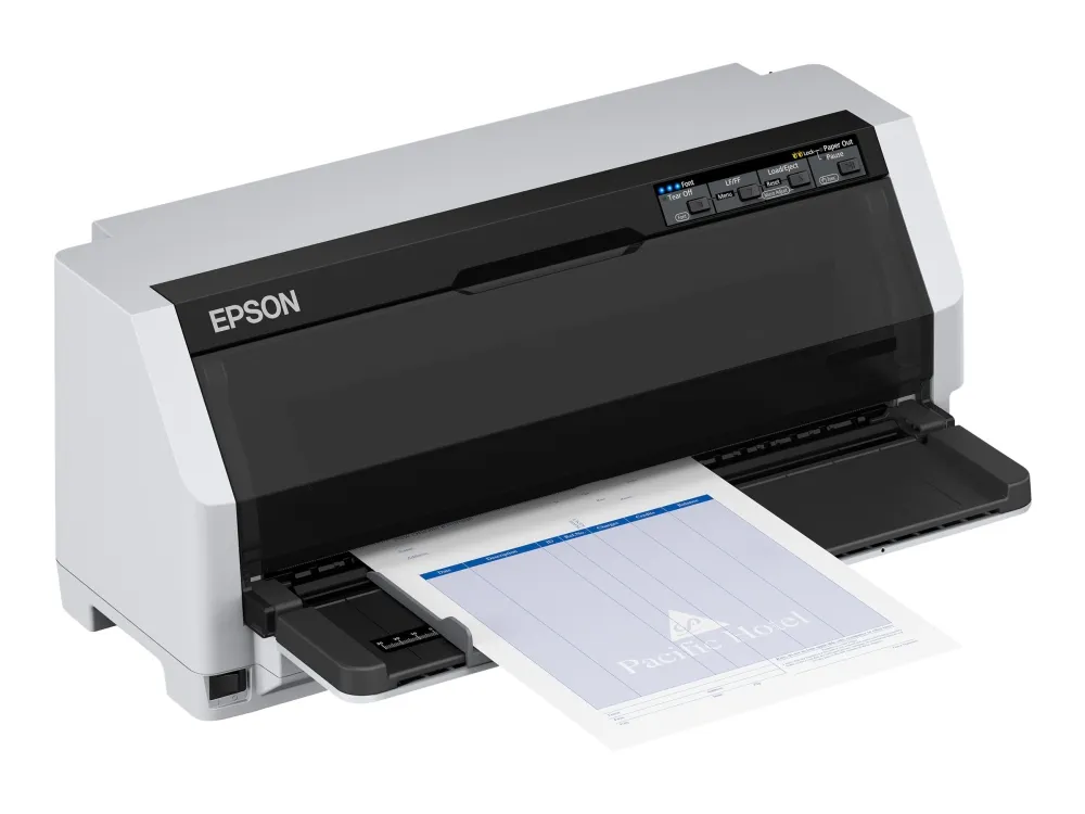 Epson LQ 690IIN - Printer - S/H - dot-matrix - 360 x 180 dpi - 24 pin - USB 2.0, parallel, LAN