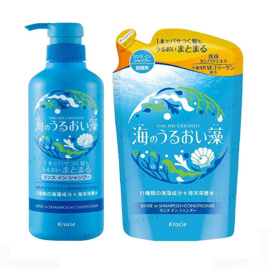Kracie - Hydraterende Algen van de Zee Spoeling in Shampoo