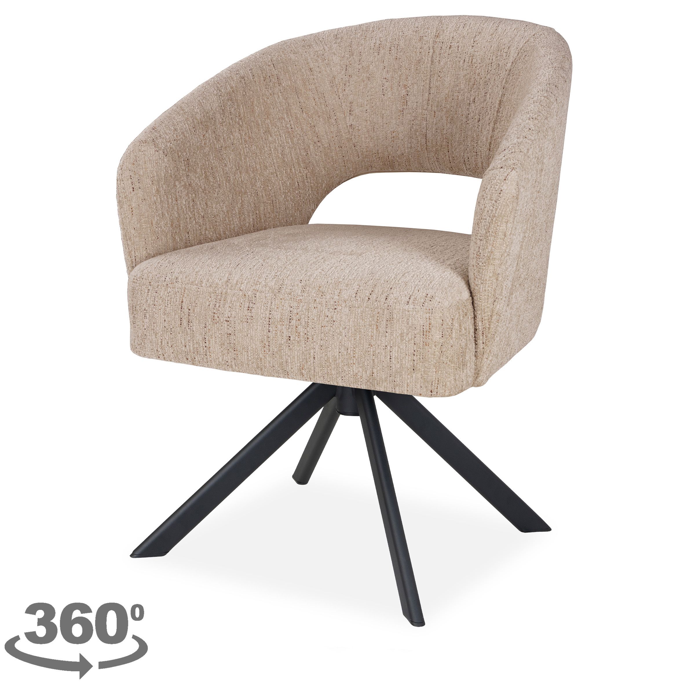 Eetkamerstoel Ronnet B57 x D65 x H81 cm