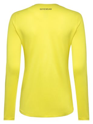 Maillot Manches Longues Femme Gore Wear Everyday Jaune