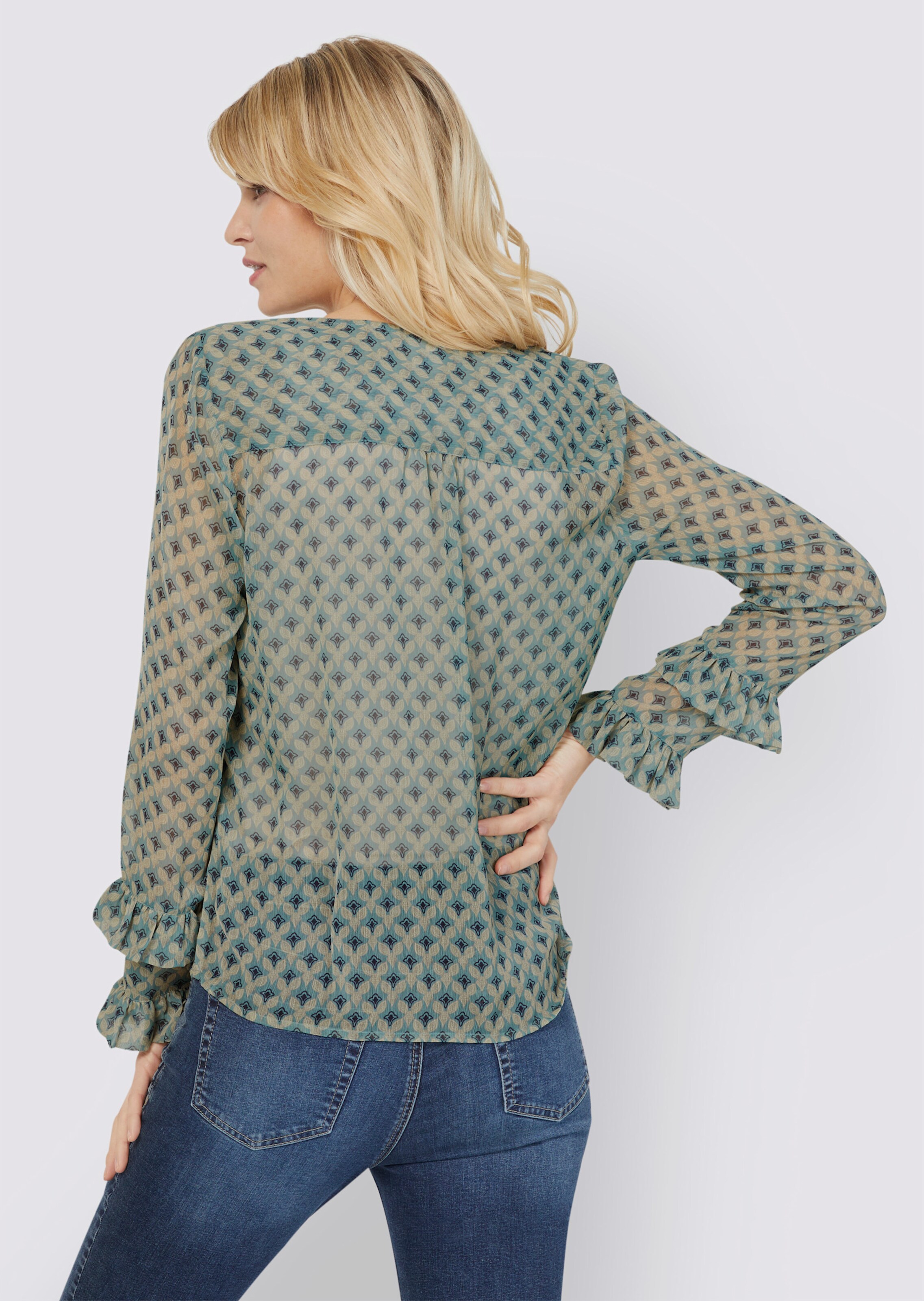 Druckbluse