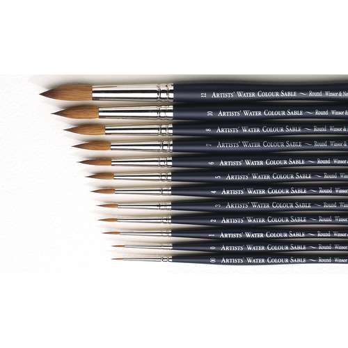 WINSOR & NEWTON™ Artists Water Colour, Kolinsky-Aquarellpinsel, rund