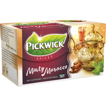 Pickwick Spices Minty Morocco Kruiden Thee 20 Stuks