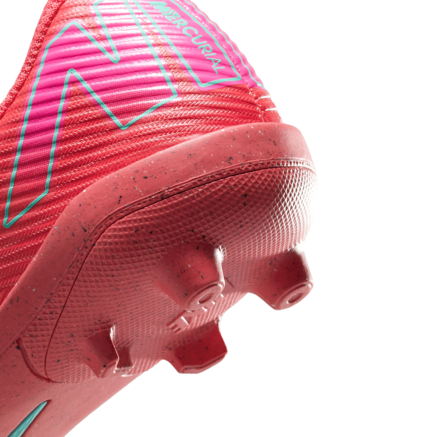 Nike Mercurial Vapor 16 Club Gras / Kunstgras Voetbalschoenen (MG) Peuters Rood Turquoise Roze