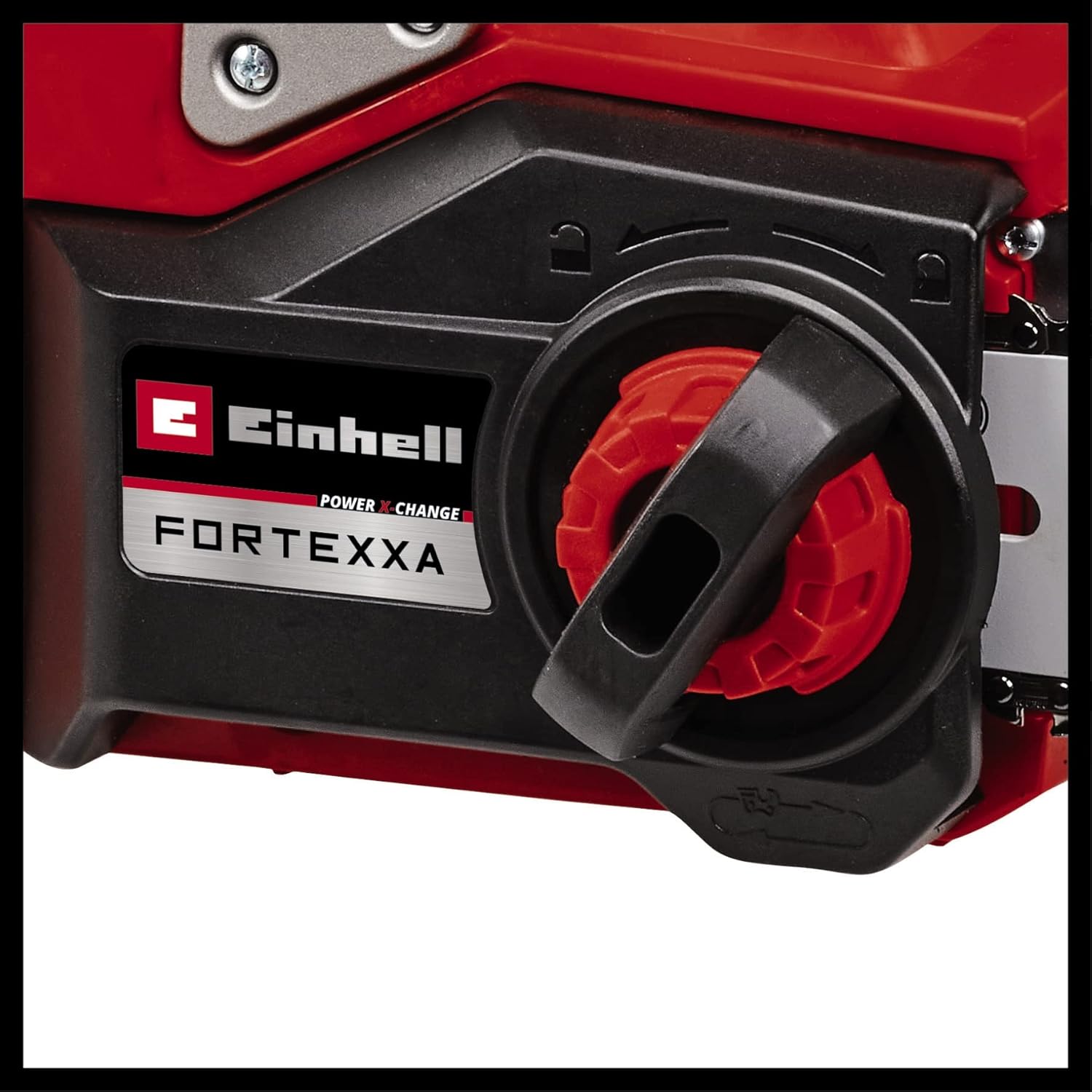 Einhell Akku-Kettensäge FORTEXXA 18/30 Power X-Change (18V, Brushless, 30 cm Schwert, max. 4.300 min-1, inkl. 5,2 Ah Akku und Fastcharger)