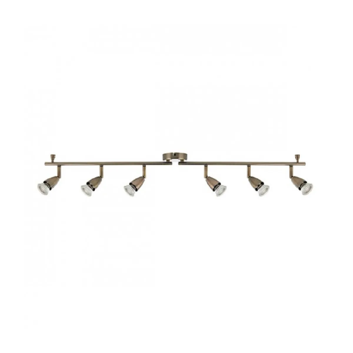 Endon Barre Spots Amalfi Laiton 6xGU10