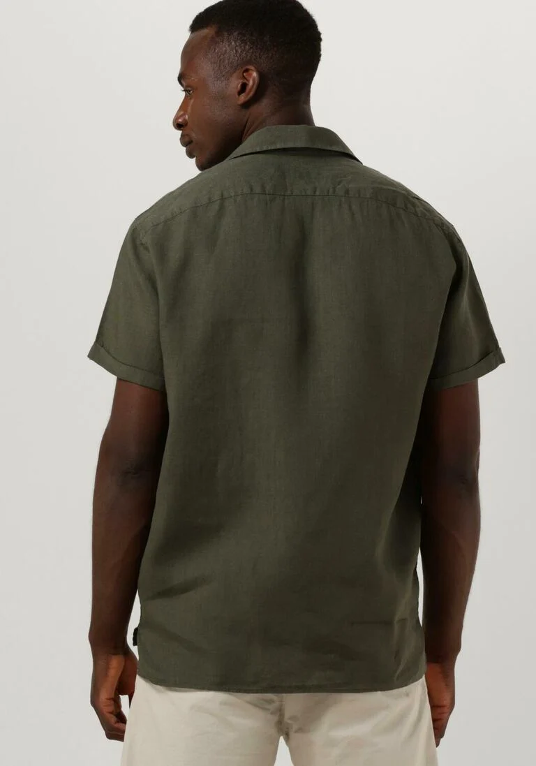 DRYKORN olijf drykorn casual overhemd bijan 126004
