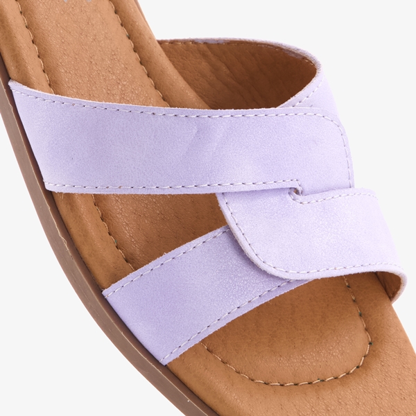 Blue Box dames slippers lila
