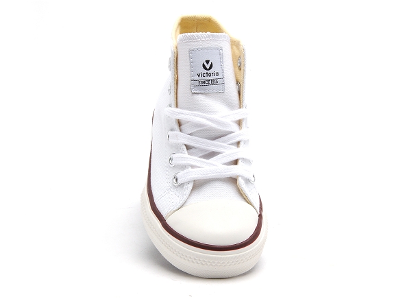 Victoria boots bottine enfant tribu botin lona 106500 blanc
