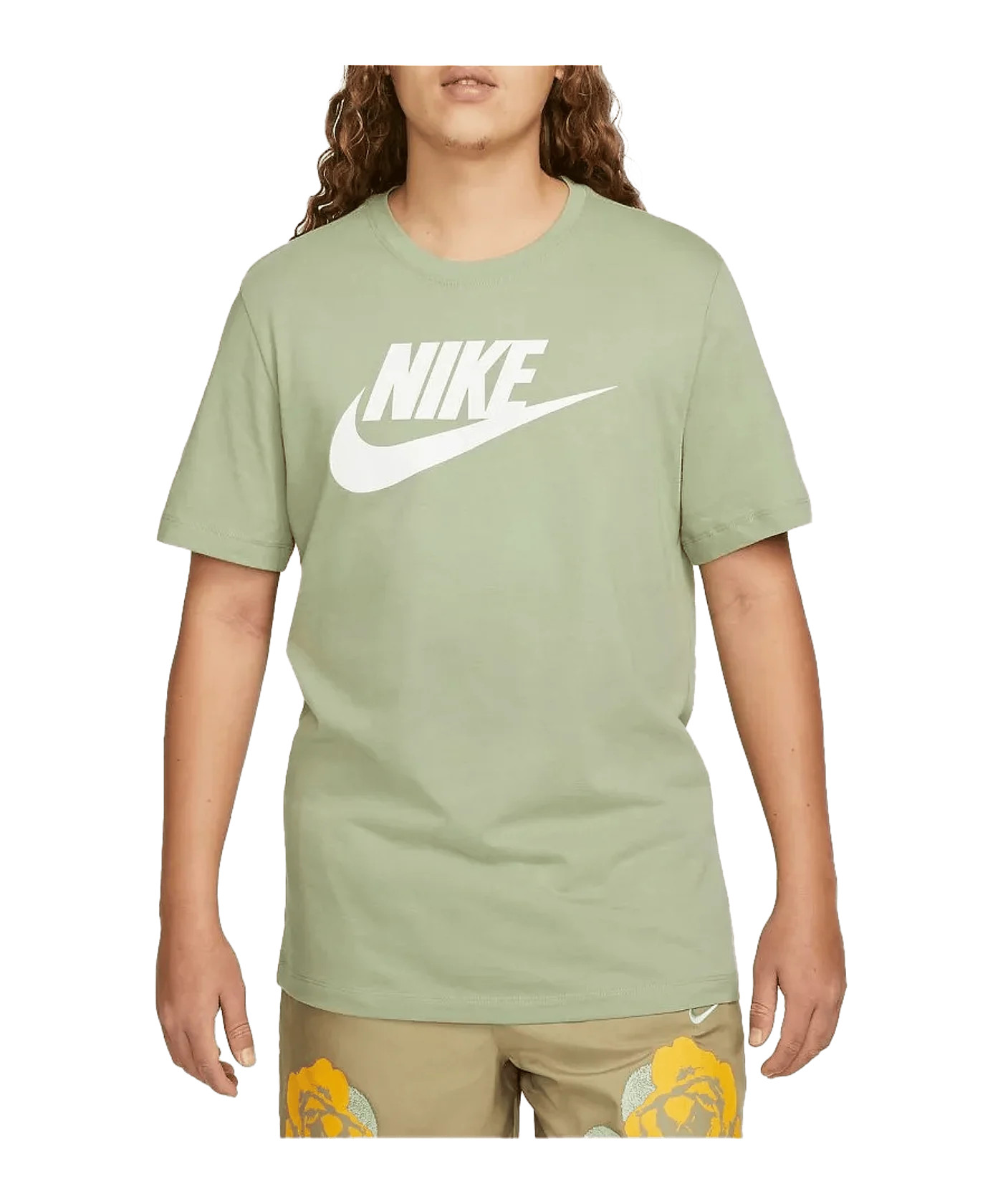 Nike Icon Futura T-Shirt Grün F386