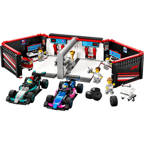 LEGO City Mercedes-AMG og Alpine-biler 60444