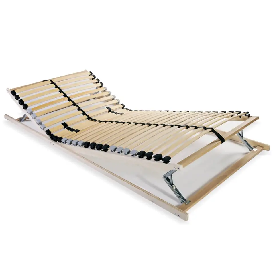 vidaXL - Bedbodem - Bruin - Hout - 80 x 200 cm