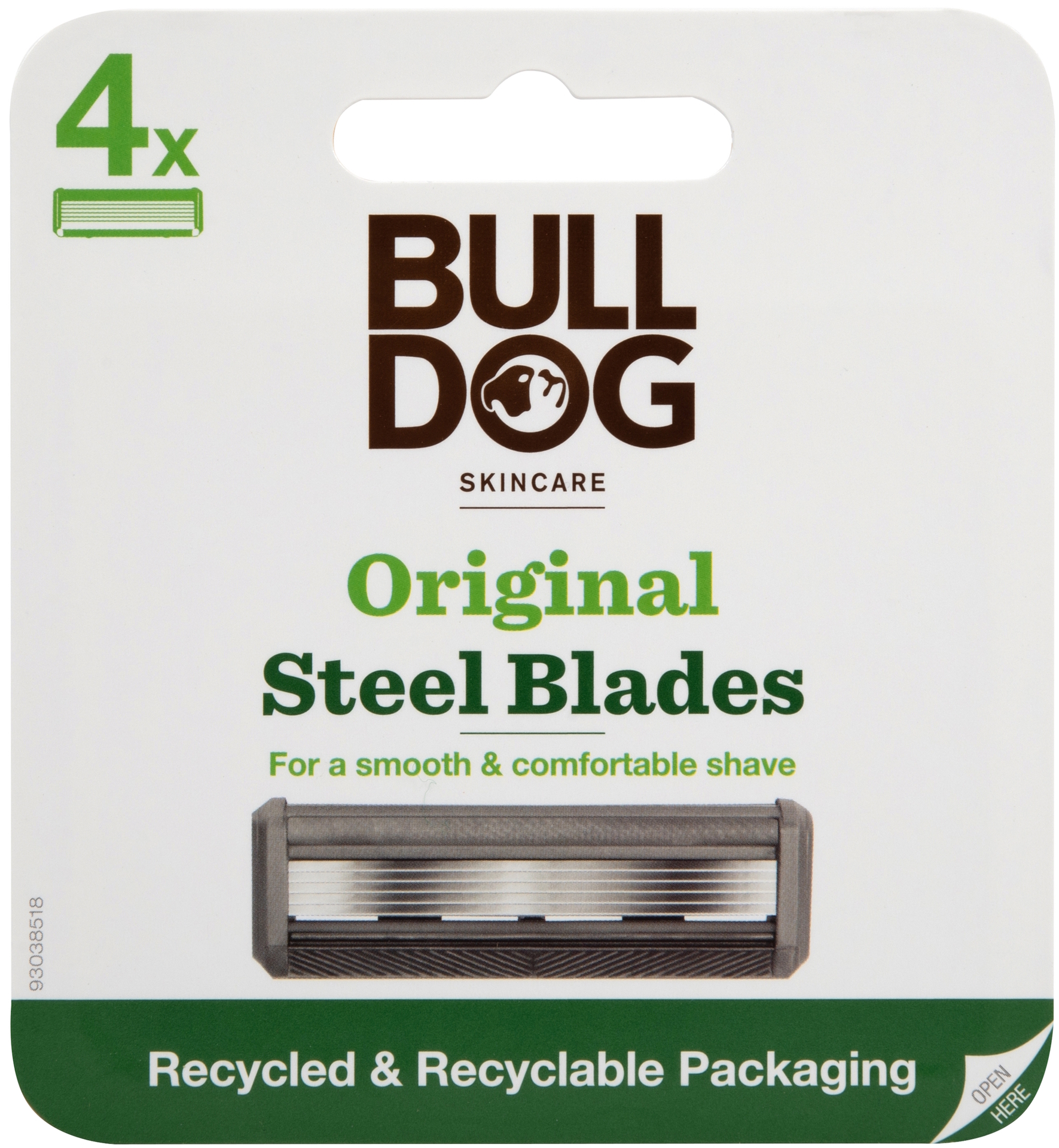 Bulldog Original Steel Blades