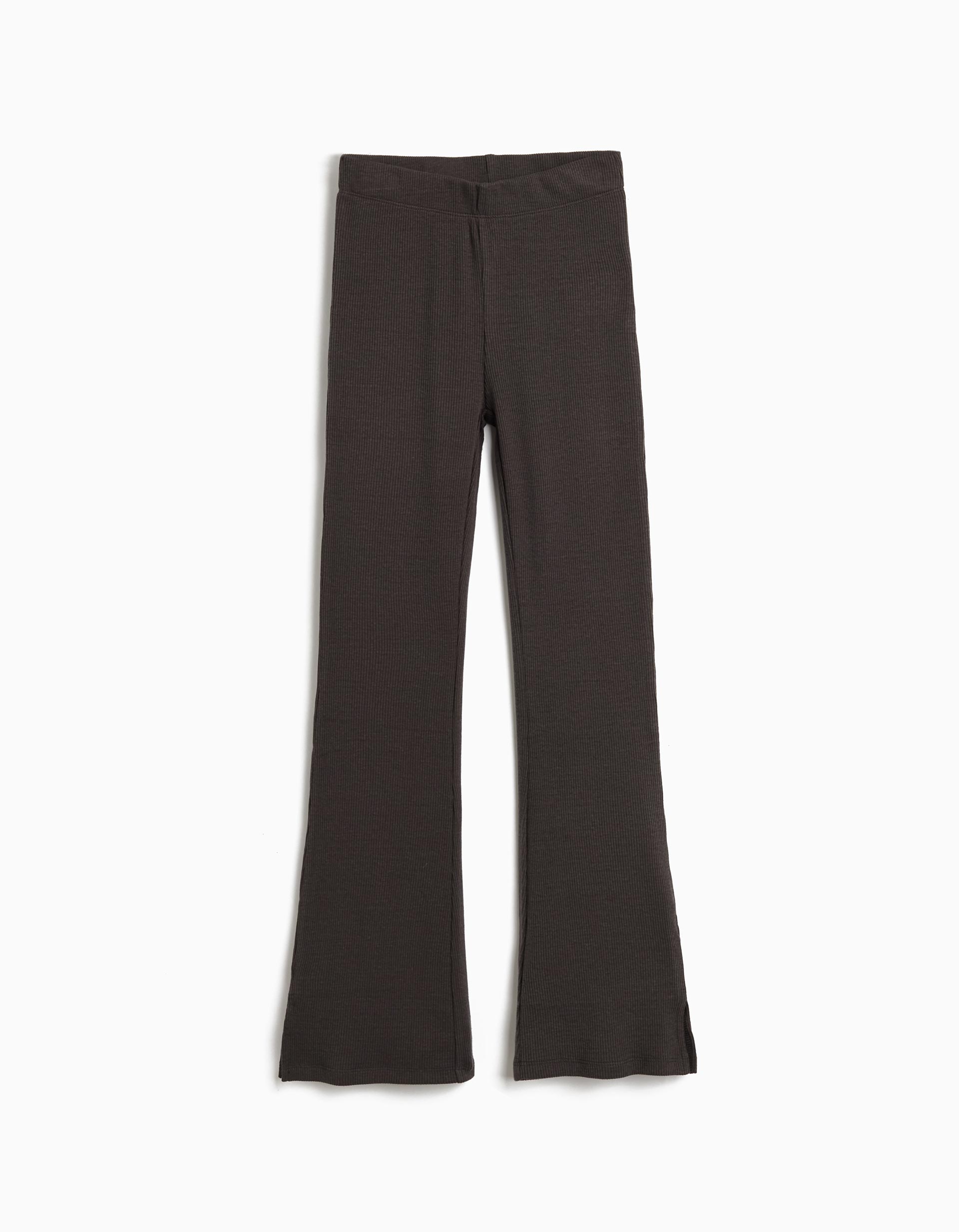 Leggings Flare, Menina, Cinzento Escuro