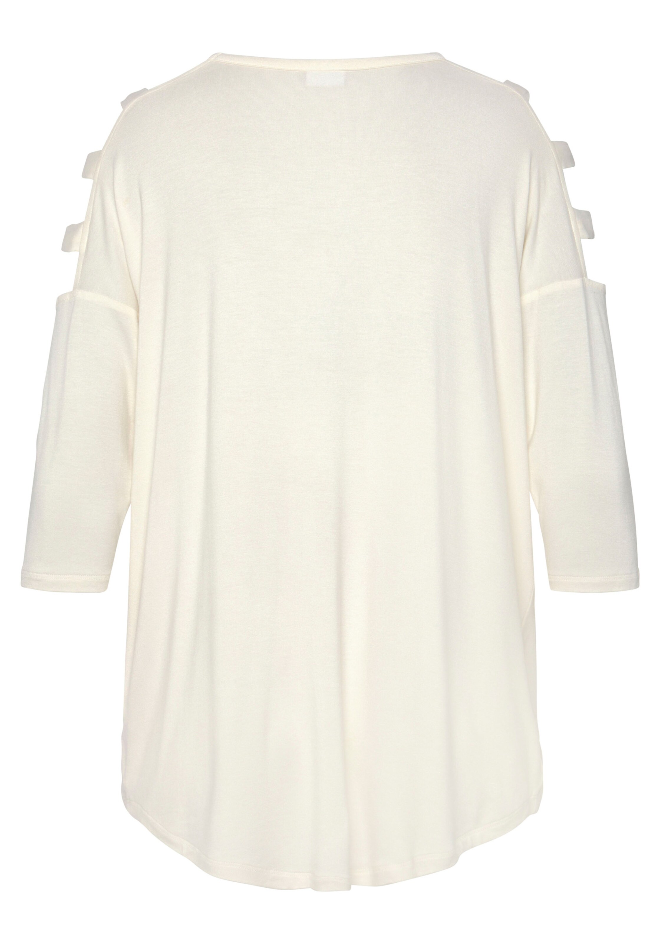 LASCANA 3/4-Arm-Shirt in creme