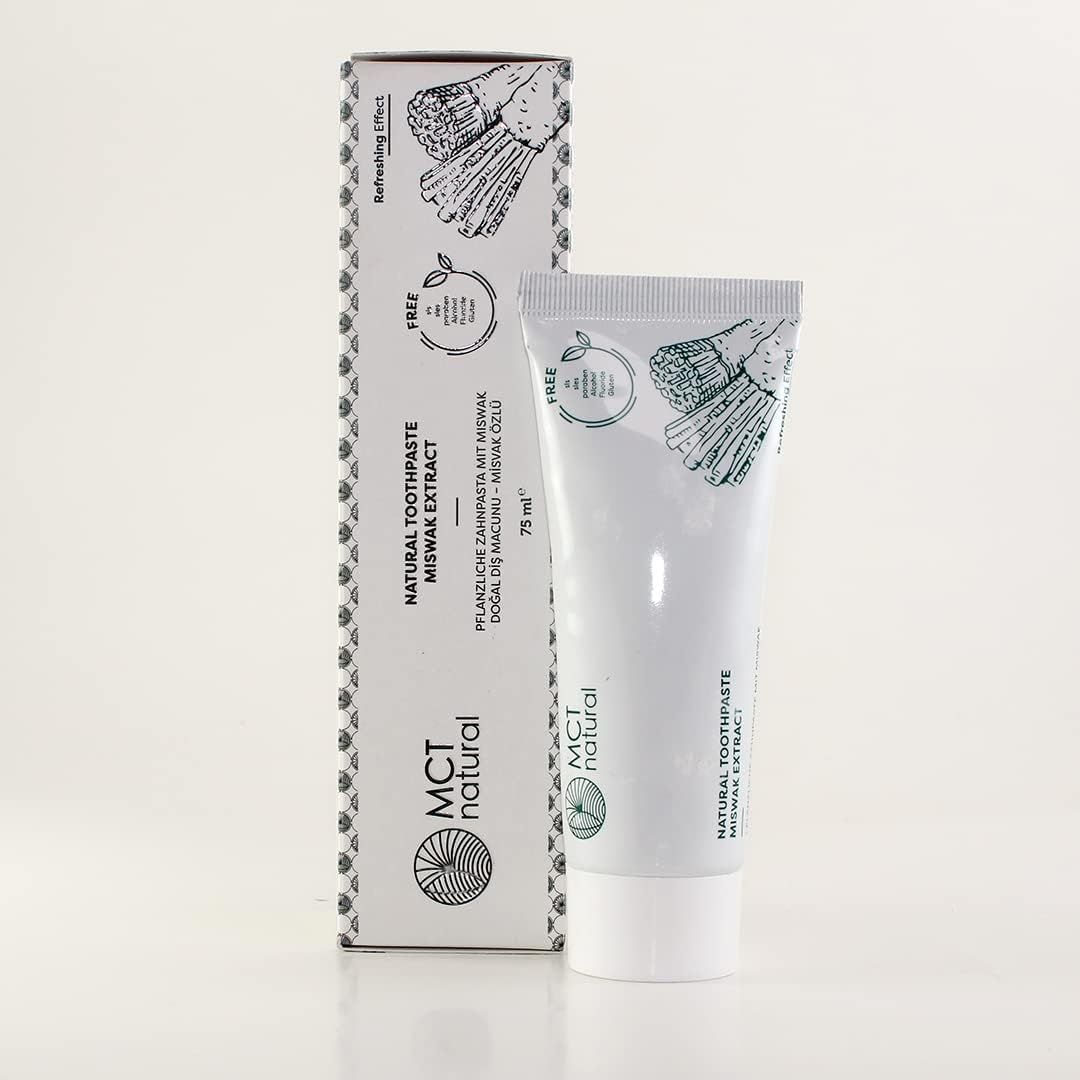 MCT natural® Natürliche Zahnpasta mit Miswak