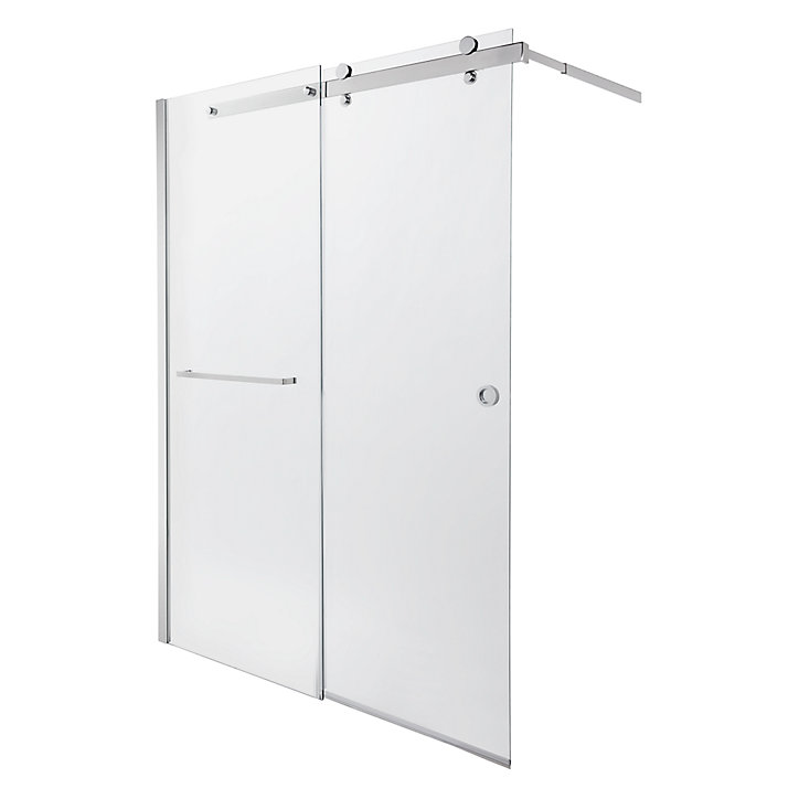 Paroi de douche à l'italienne coulissante GoodHome Naya transparent 117,5 - 120 cm