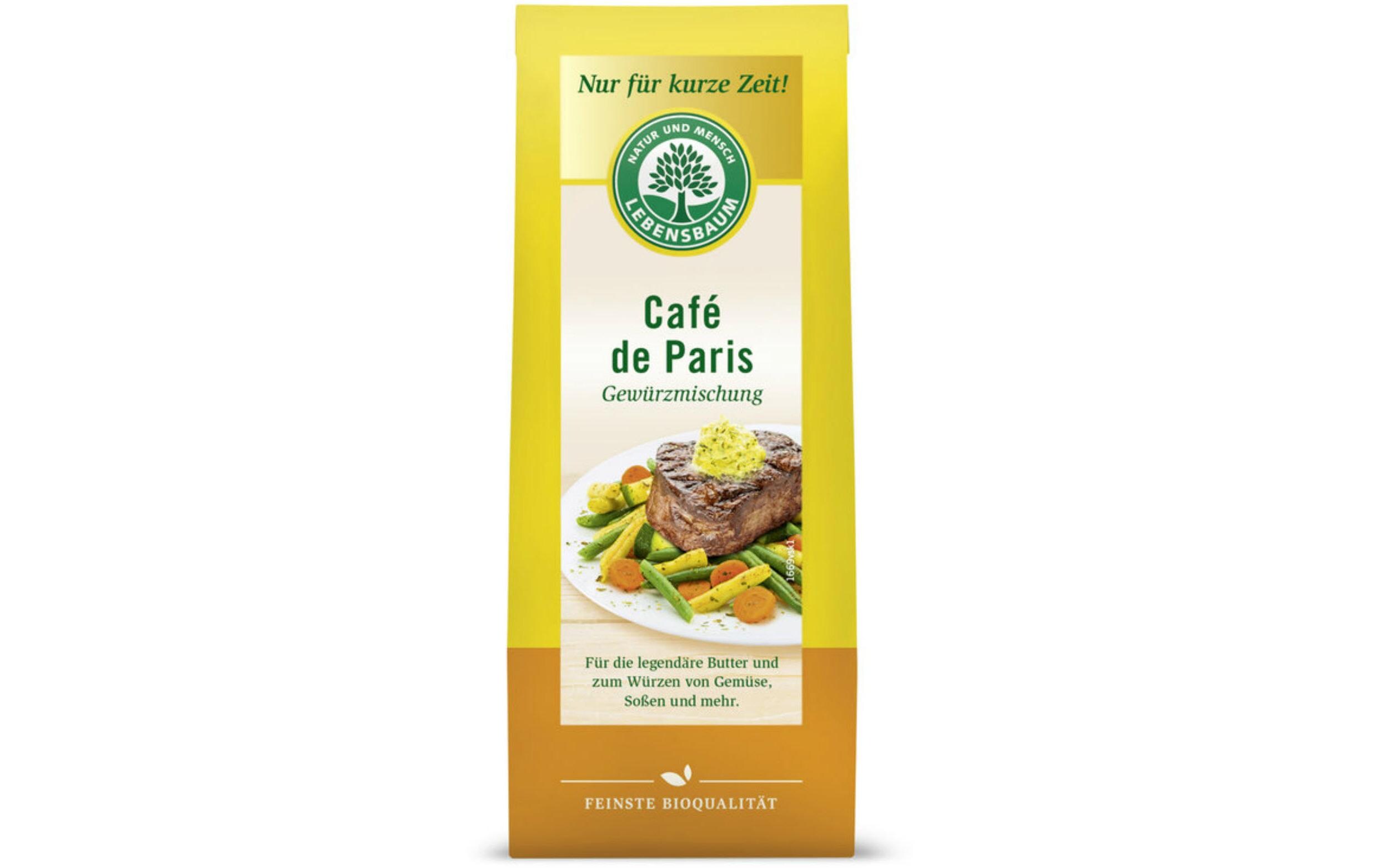 Gewürz Café de Paris 50 gBio-Gewürzmischung für Kräuterbutter