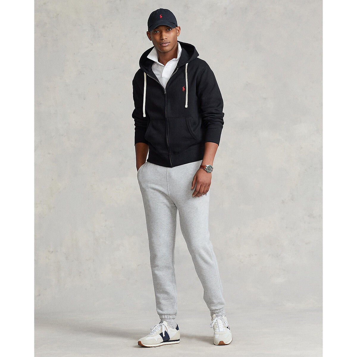 POLO RALPH LAUREN<br>Moletom com zíper Polo RL Fleece