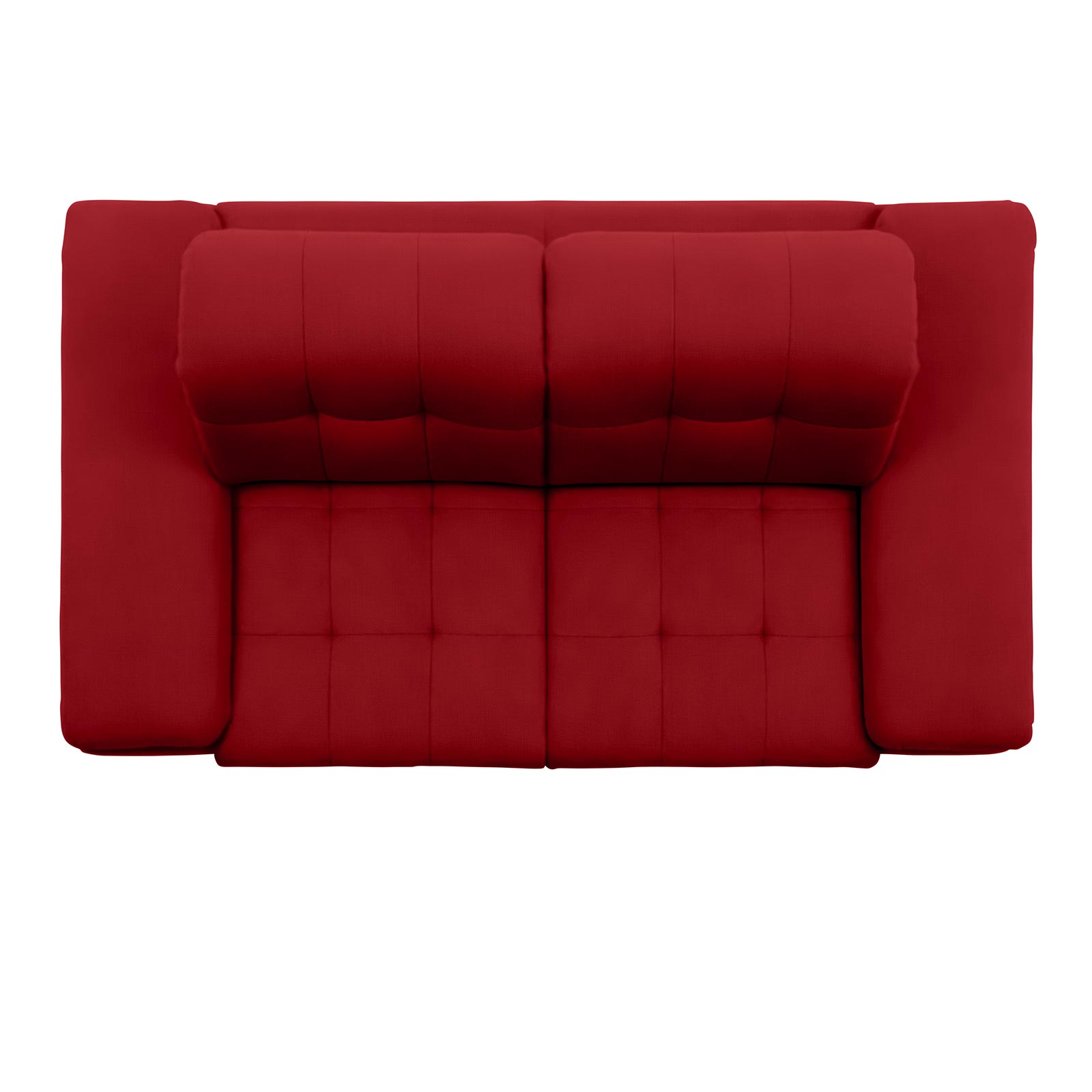 polsterpower 2,5-Sitzer-Sofa - Miro bordeaux - Basismodell