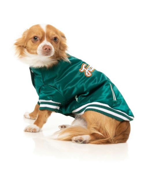 Fuzzyard Fastball Jacket Groen - Hondenkleding