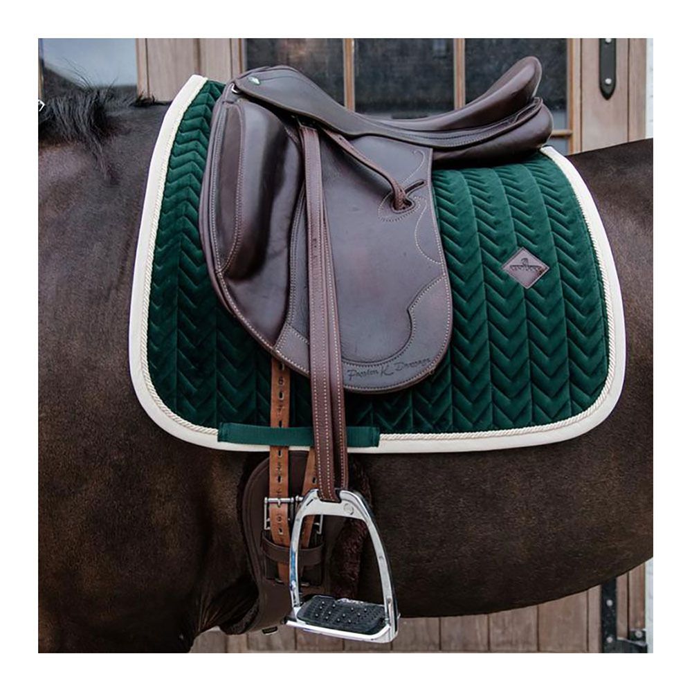 Kentucky SKIN FRIENDLY - Tapis dressage vert sapin