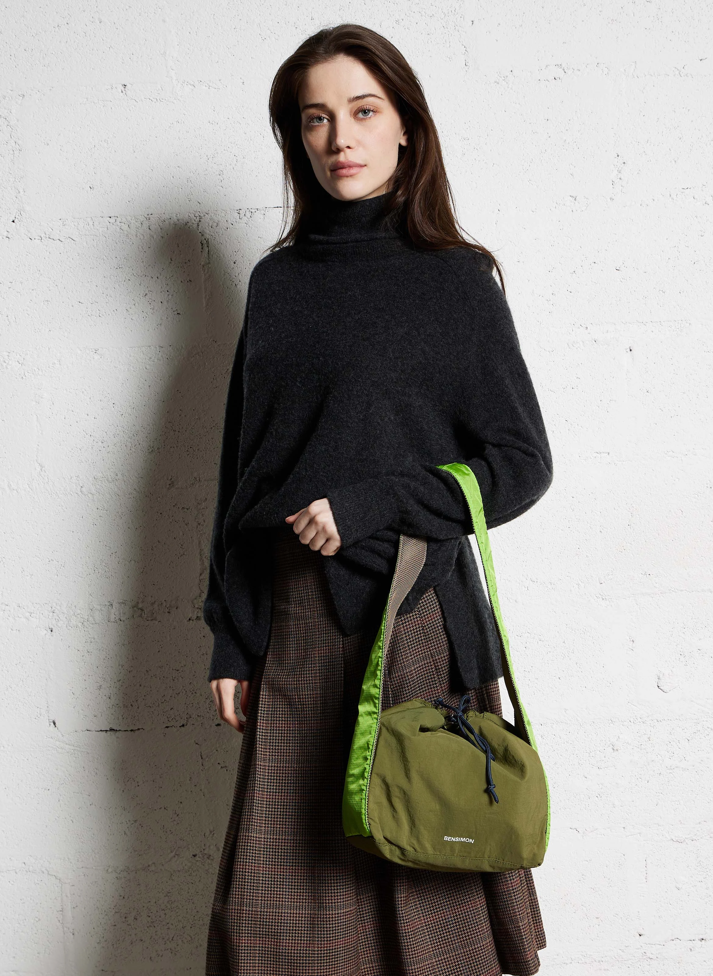 MATARO - Sac porté épaule | Vert