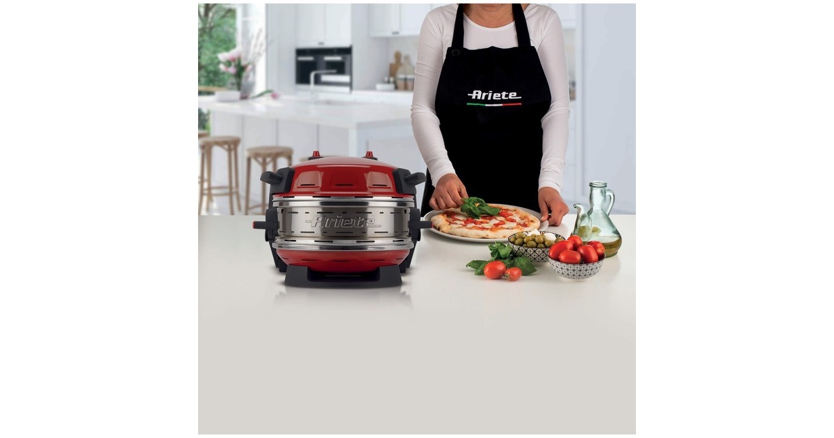ArieteDubbele pizzaoven 0927/00  (Rood)