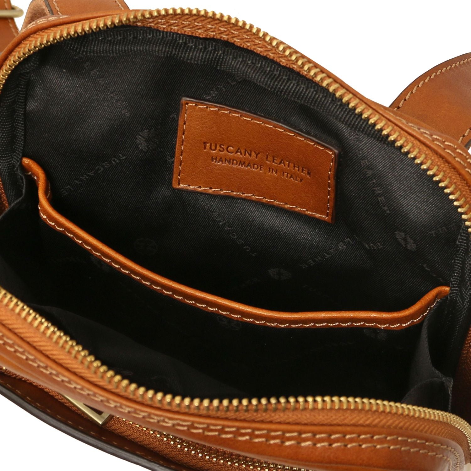 TL142428 – Mark – leren Crossbodytas