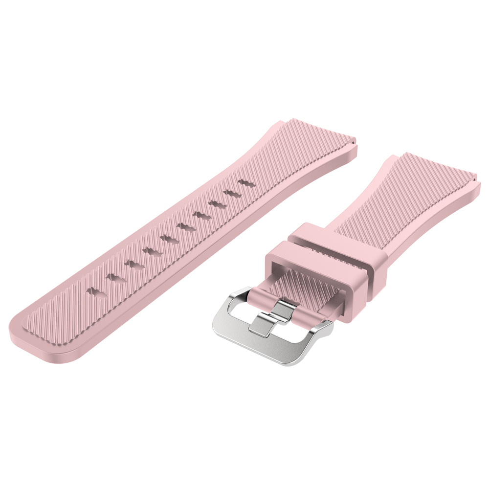 Samsung Galaxy Watch 3 (45mm) Ersatz Sport Silikon Armband Grip (Gelenkumfang: 165-230mm) - Rosa