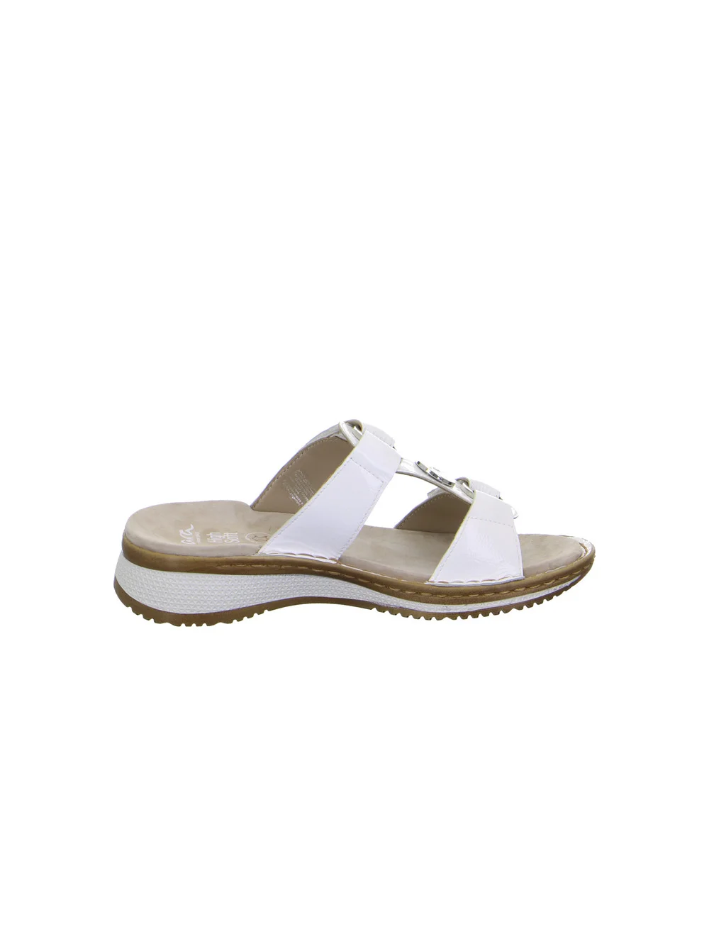 Pantolette Hawaii weiss