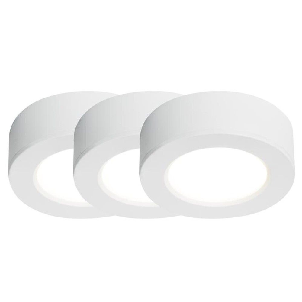 SPOTLIGHTS NORDLUX KITCHENIO 3-KITLED INKL 3X2WHVIT