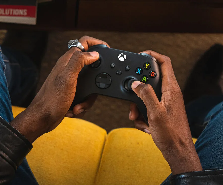 Microsoft Xbox Controller avec câble Manettes de jeu