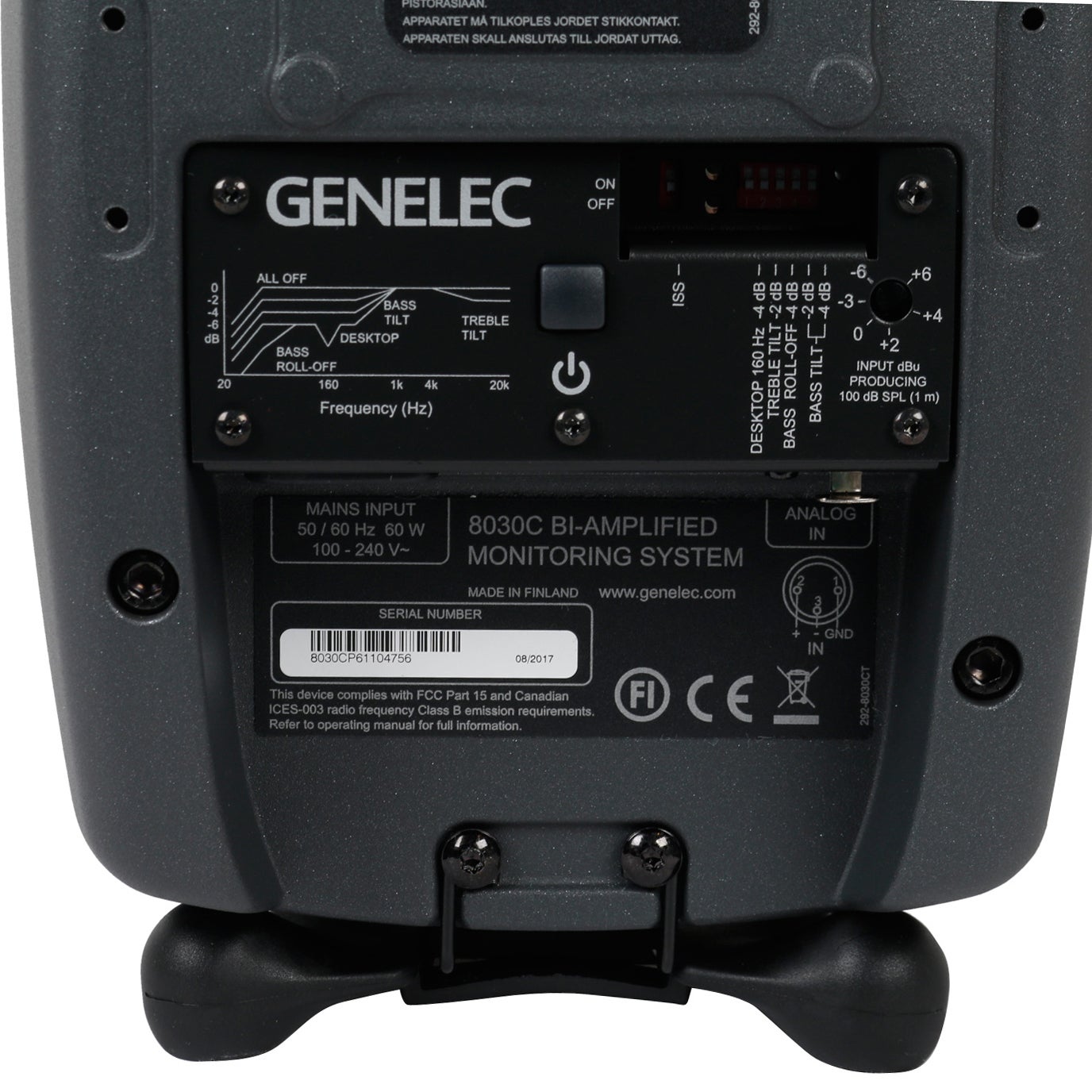 Genelec 8030CP actieve studiomonitor grijs (per stuk)
