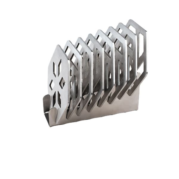 INF Stilig oppbevaringsholder for drikkebrikker i rustfritt stål for moderne hjem  Model 1