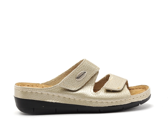 Tamaris mules et sabots plats femme 27510 41 or