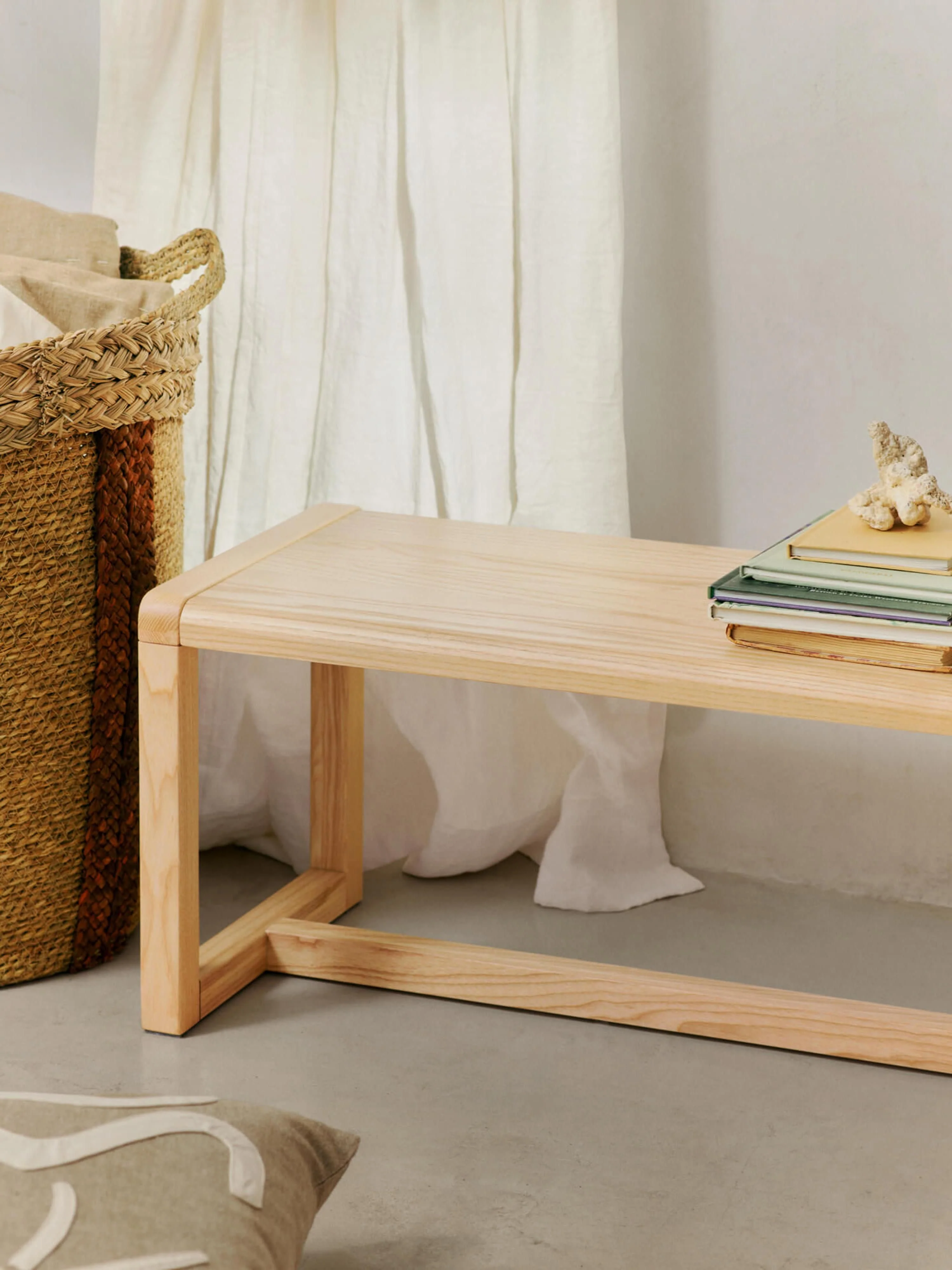 Houten kinderbankje Little Architect