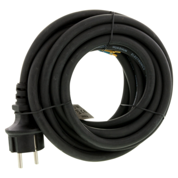 Aansluitsnoer 3x1.5mm² Neopreen 5 Meter Zwart