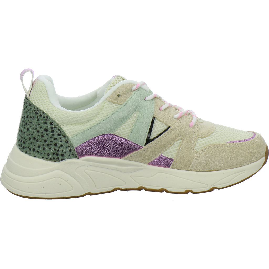 Poelman Sneaker Damen Beige-kombi