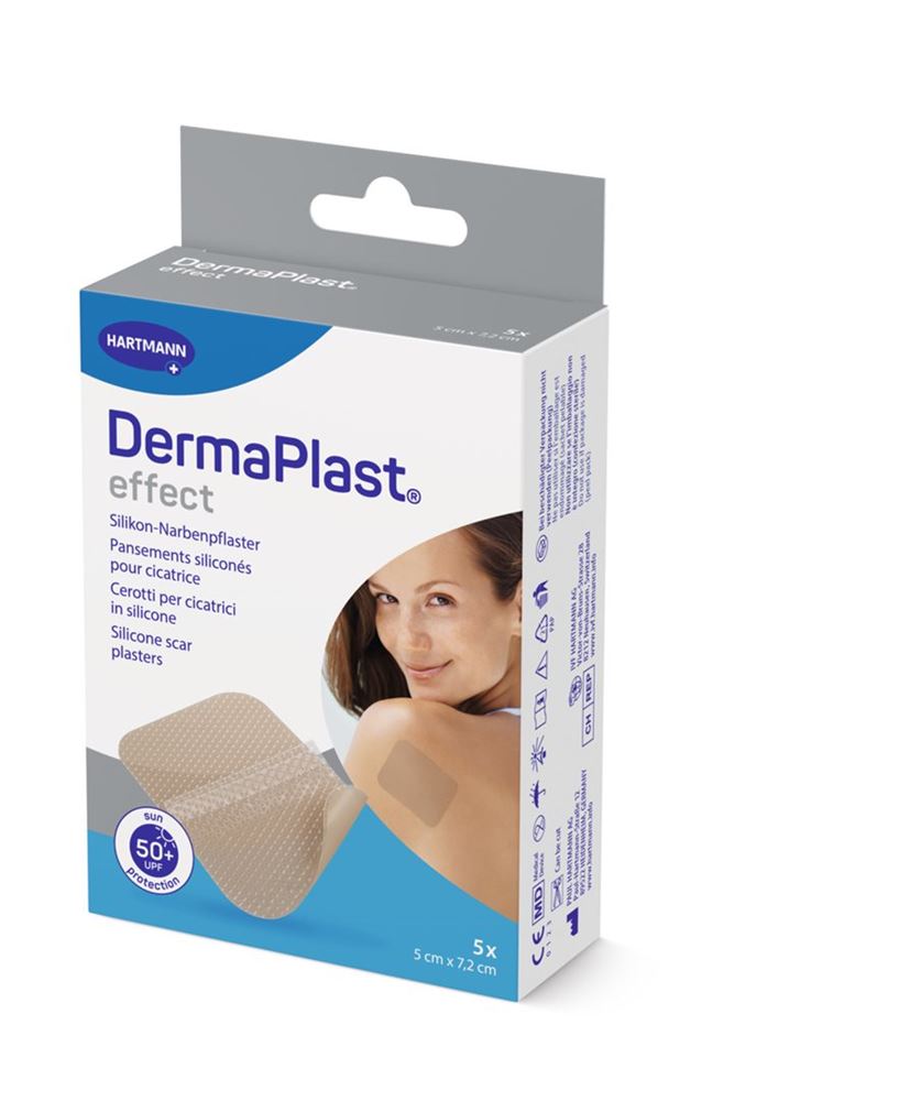 DERMAPLAST Effect Scar<br>5 Stück, 7.2x5cm