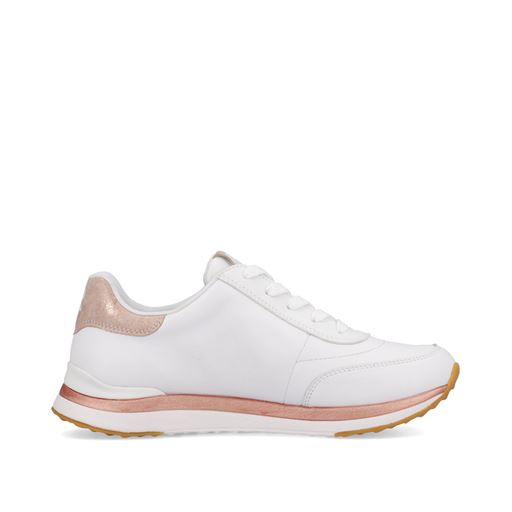 Rieker Revolution Sneakers, White/Rose, 42