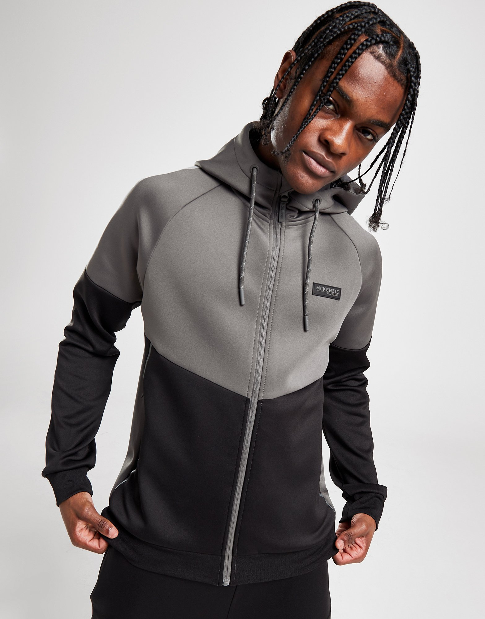 McKenzie Sweat à Capuche Zippé Haze Homme