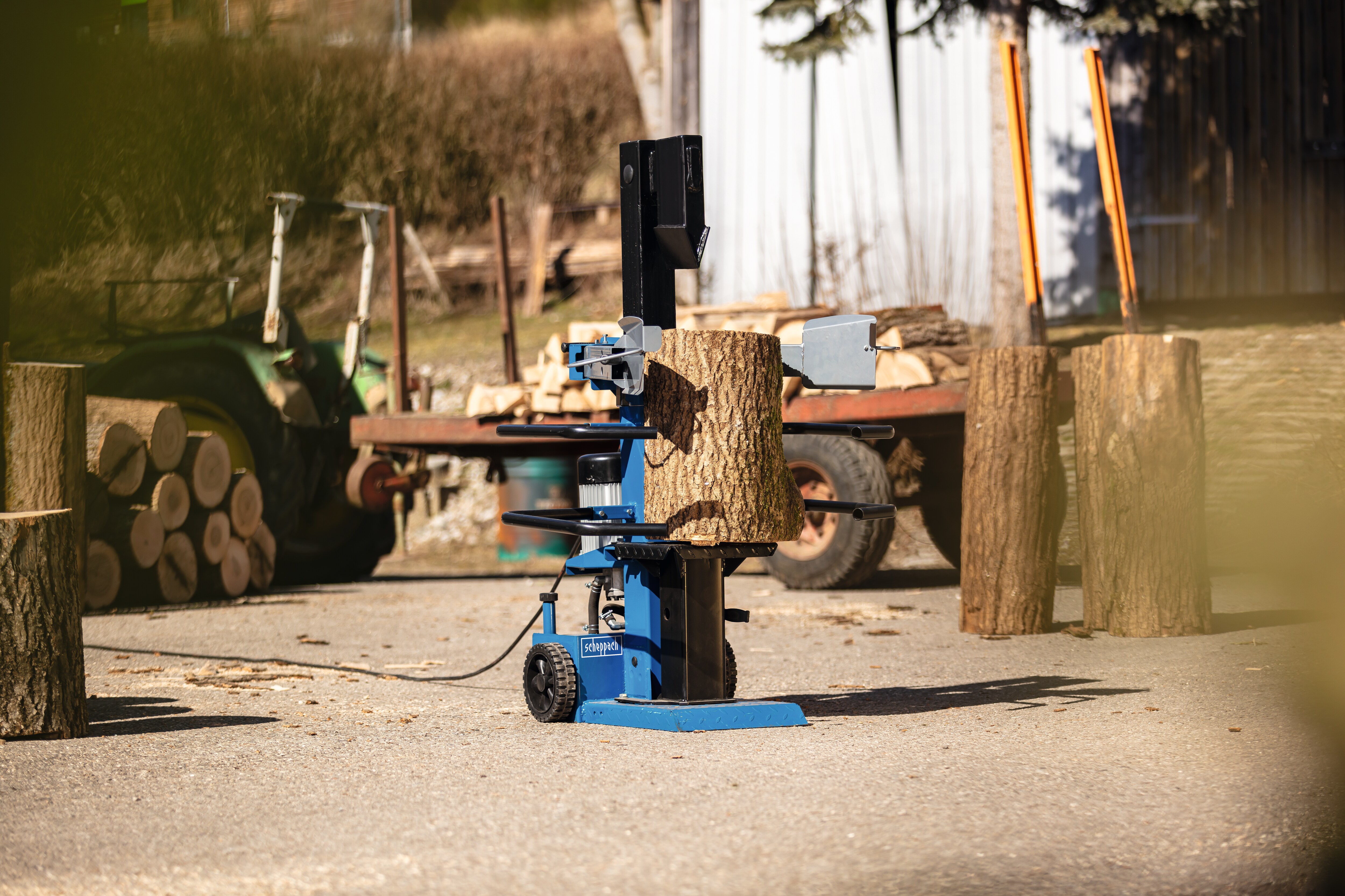Scheppach Holzspalter stehend Compact 8t 230V - versch. Ausführungen