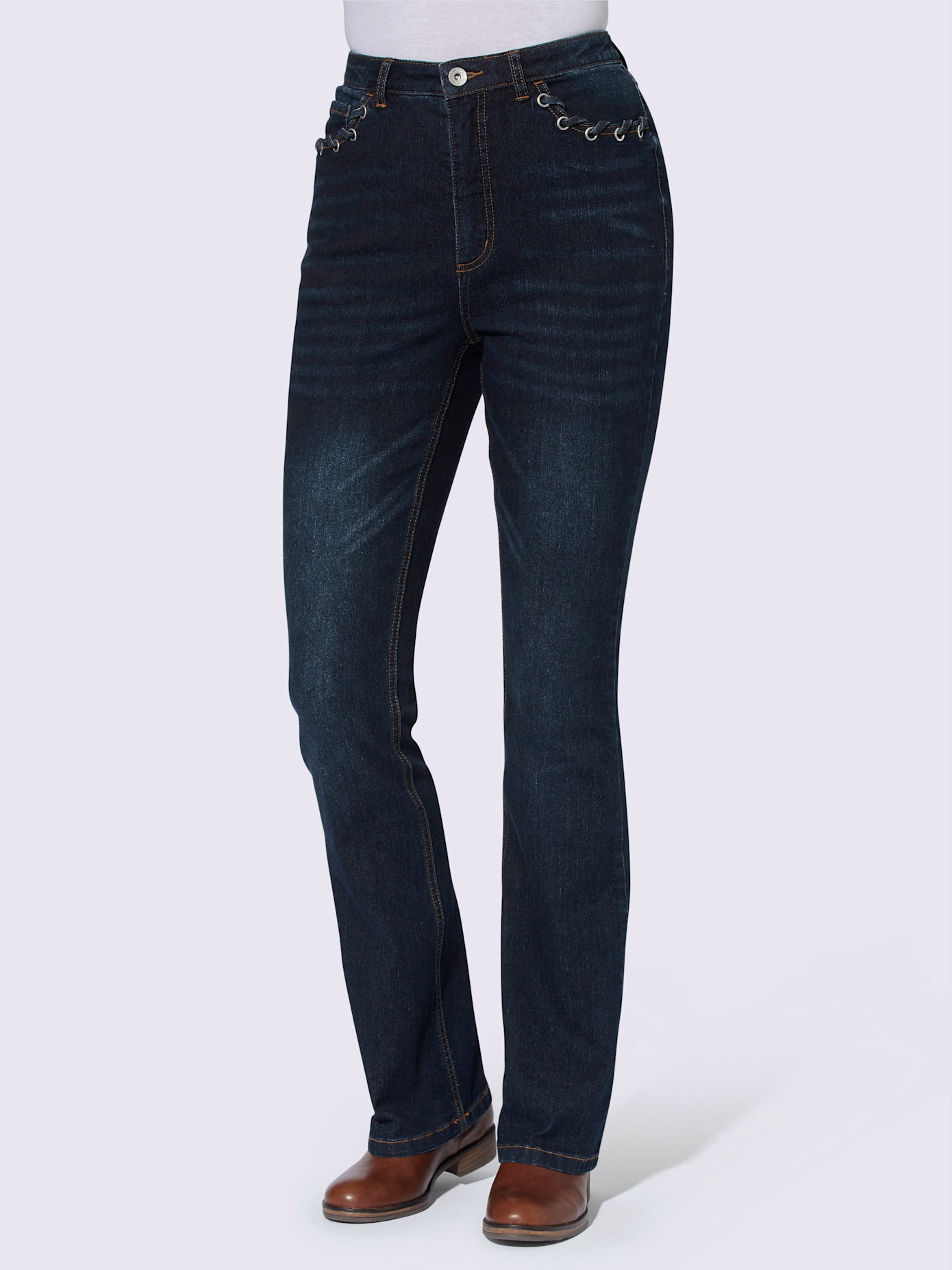 Jean bootcut qualité coton