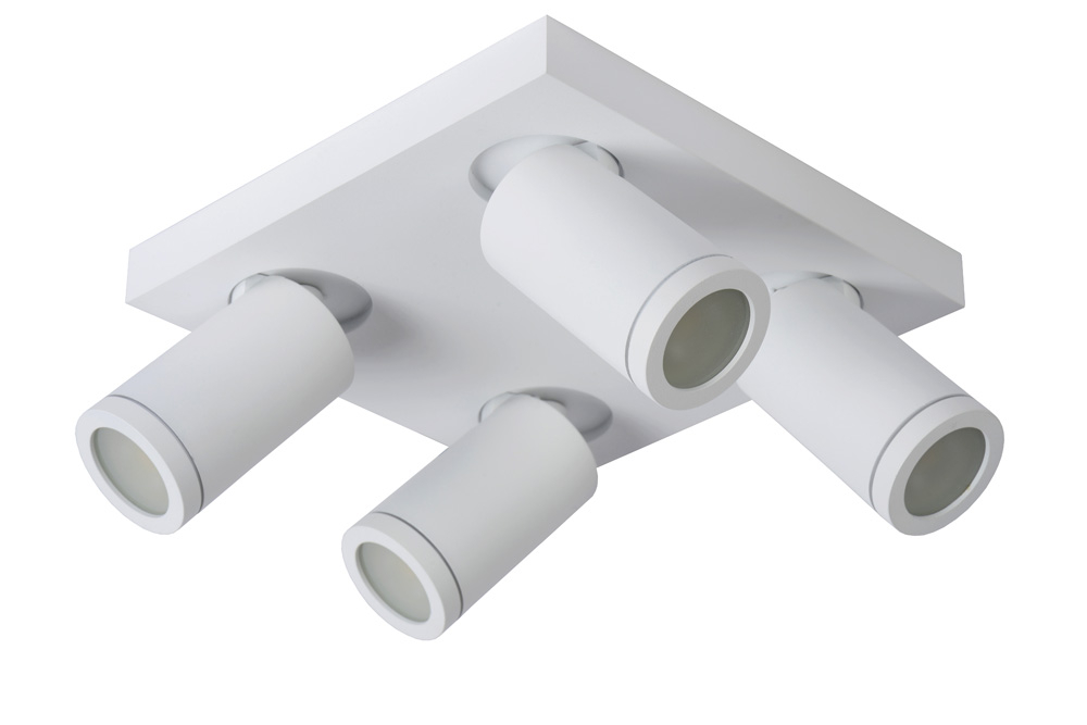 Lucide Taylor plafondlamp 4 spots 5W wit