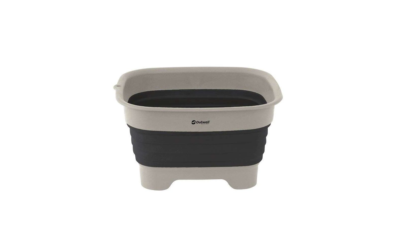 Outwell Collaps Wash Bowl Waschschüssel mit Abfluss Grau