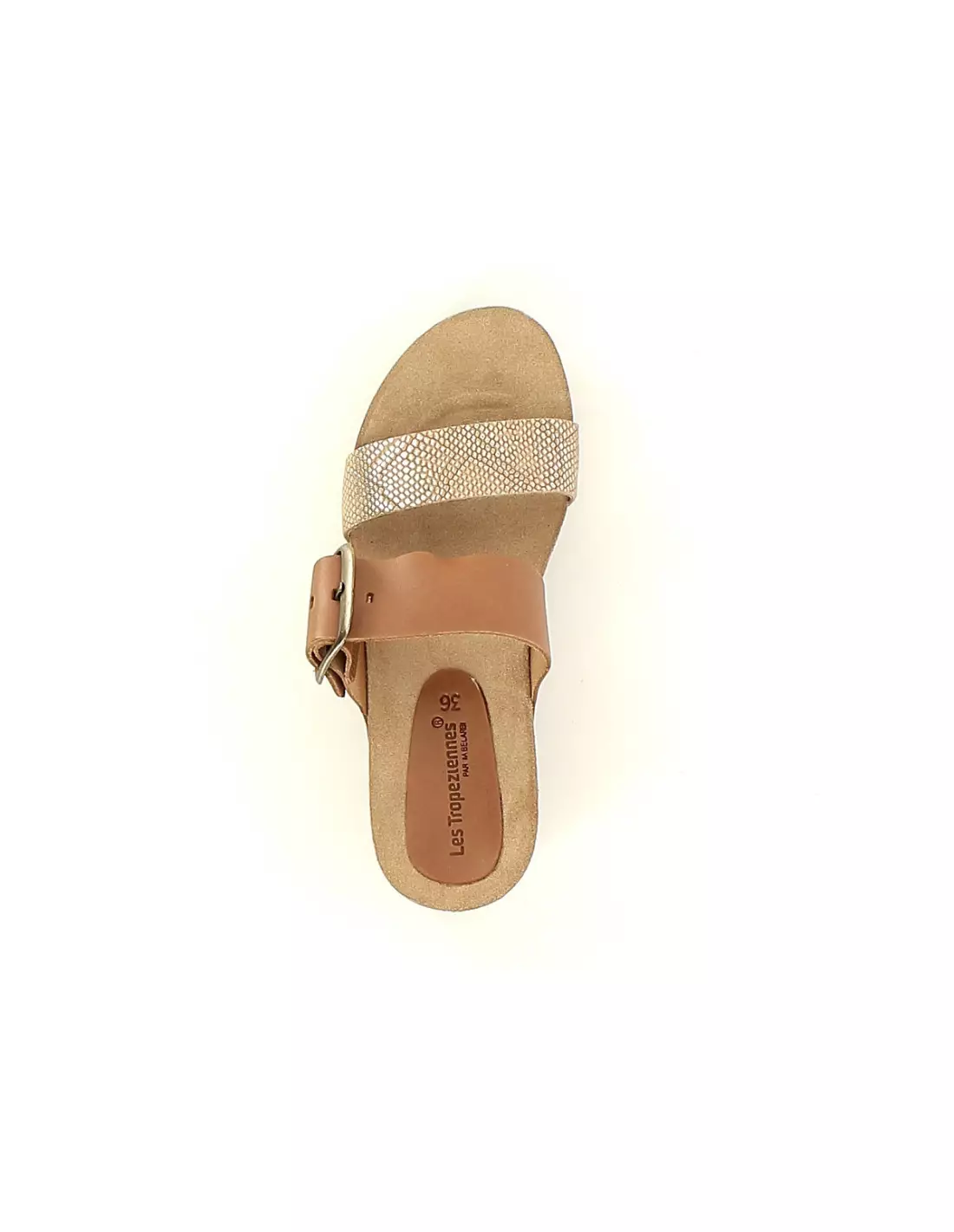LES TROPEZIENNES PAPRIKA TAN - Mules & sabots Tan